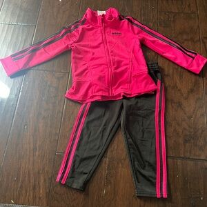 Adidas Pink and Black  Set